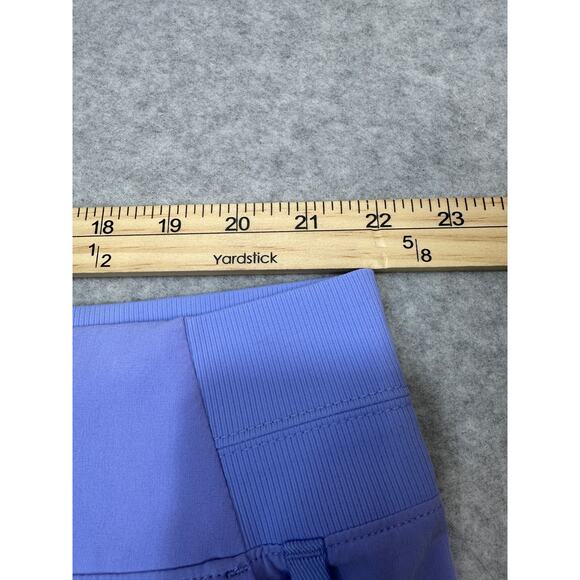 Athleta Brooklyn Short WMNS 24 Light Blue Purple Semi Fitted High Rise Pull On - Picture 12 of 14